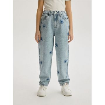 Reserved - GIRLS` JEANS TROUSERS - albastru