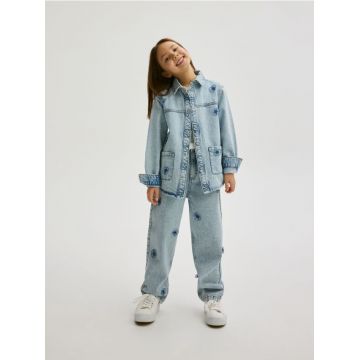 Reserved - GIRLS` JEANS TROUSERS - albastru