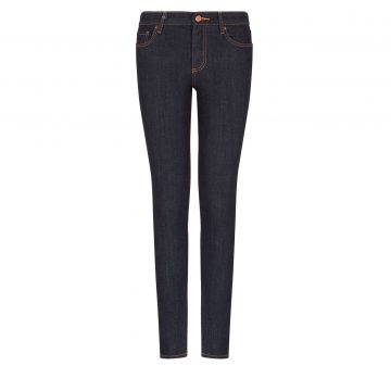 J01 five-pocket, super-skinny denim jeans 25r