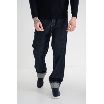 Blugi relaxed-fit cu nasturi Blugi relaxed-fit cu nasturi